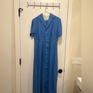 JACKPOT Linen Maxi Dress